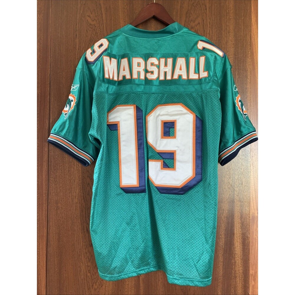 Miami Dolphins Brandon Marshall Jersey #19 Reebok On Field Jersey